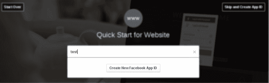 crear app new en facebook