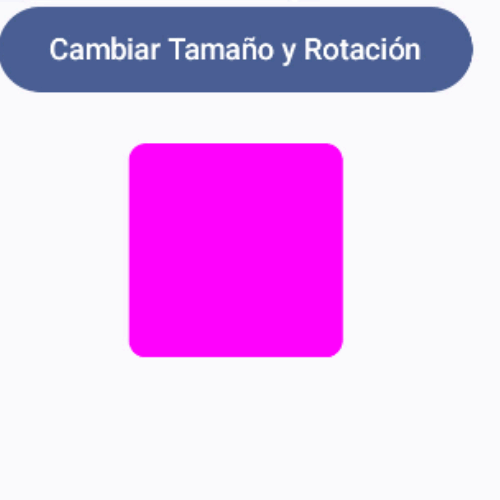 Animate other parameters like rotation and size with updateTransition