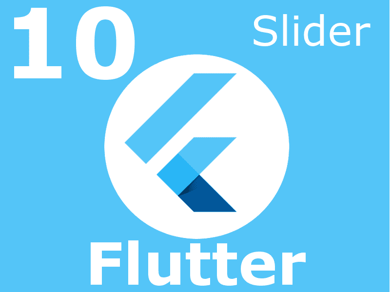 The Slider Widget to define ranges in Flutter