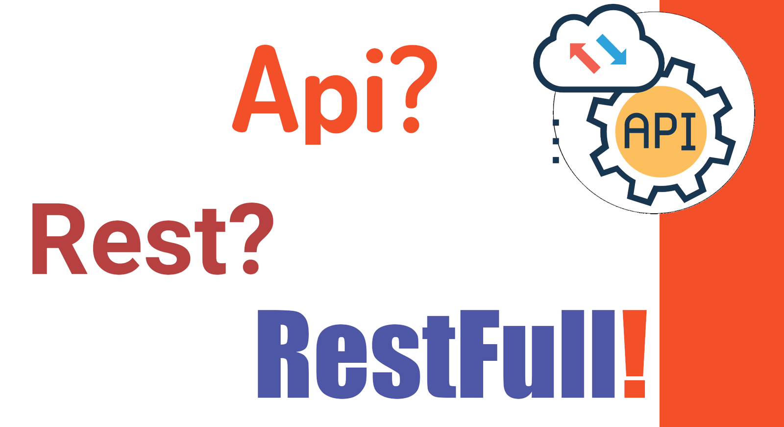API, API REST y API RESTful