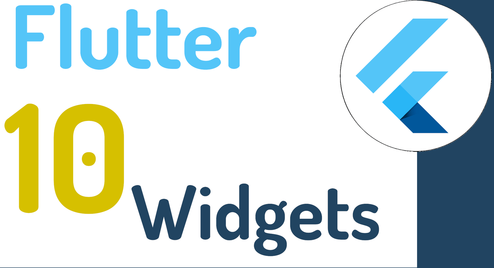 10 widgets de Flutter que son útiles