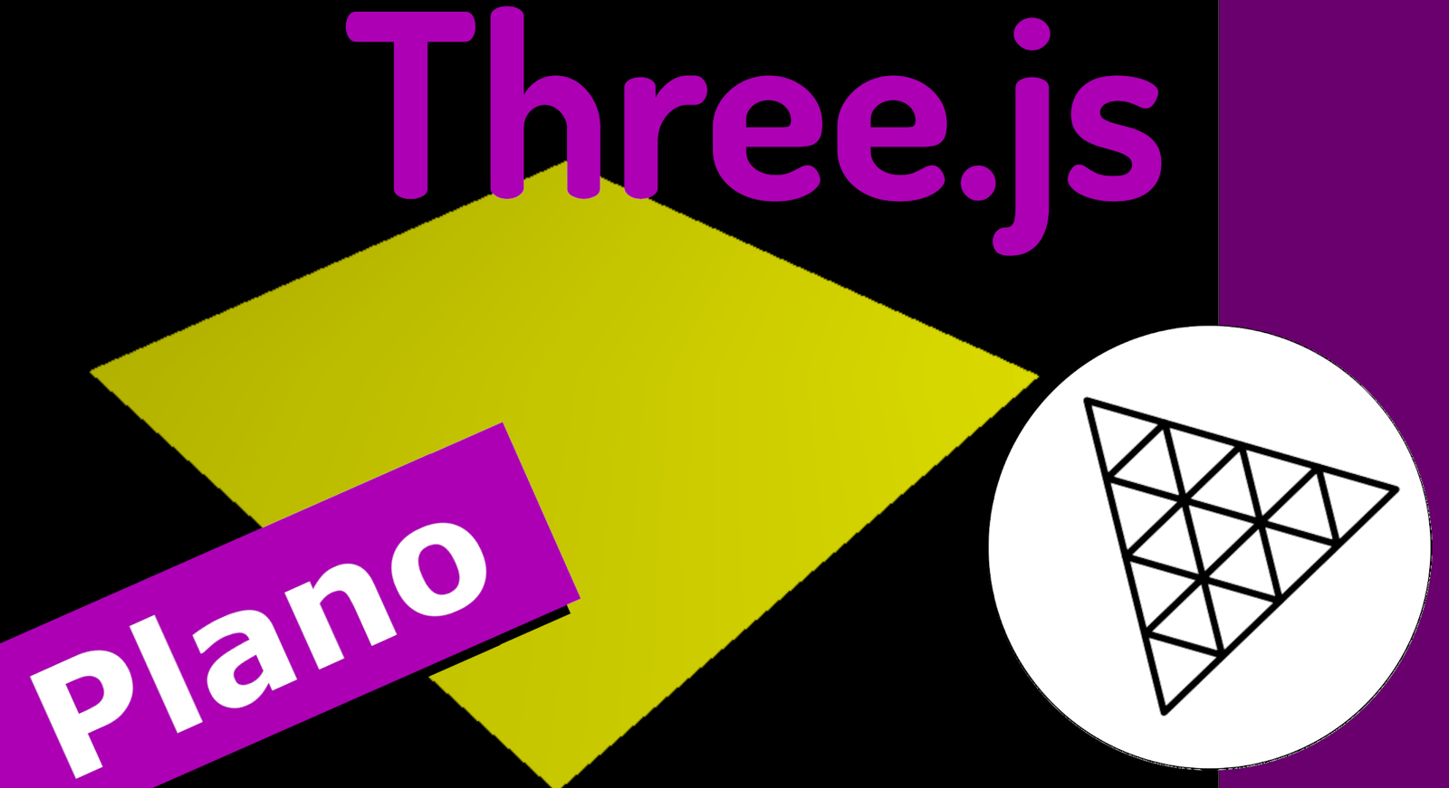 Crear un plano en Three.js
