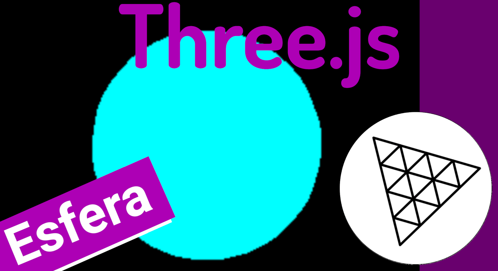 Crear una esfera en Three.js