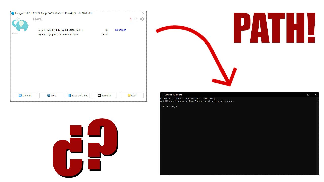 Cómo agregar Laragon en el PATH de Windows