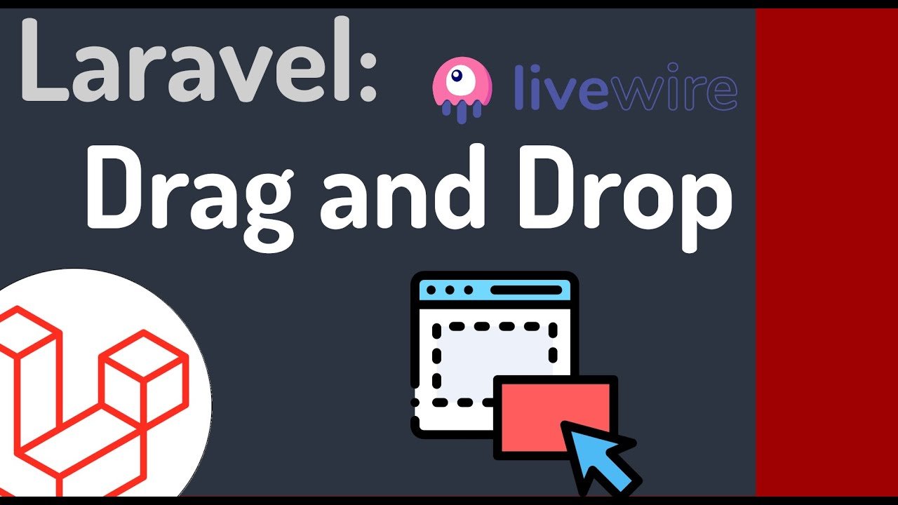 Drag and Drop con Laravel básico o Livewire