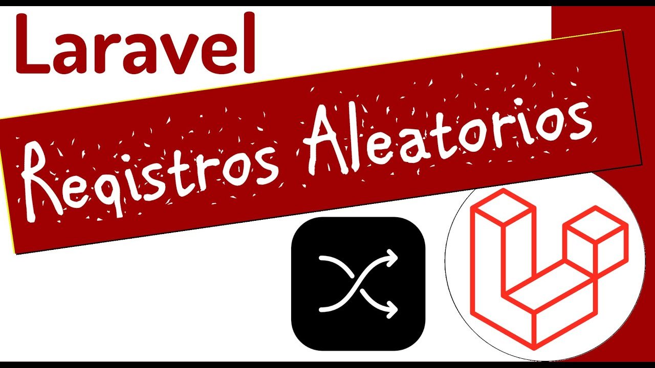 Obtener registros aleatorios de la base de datos en Laravel