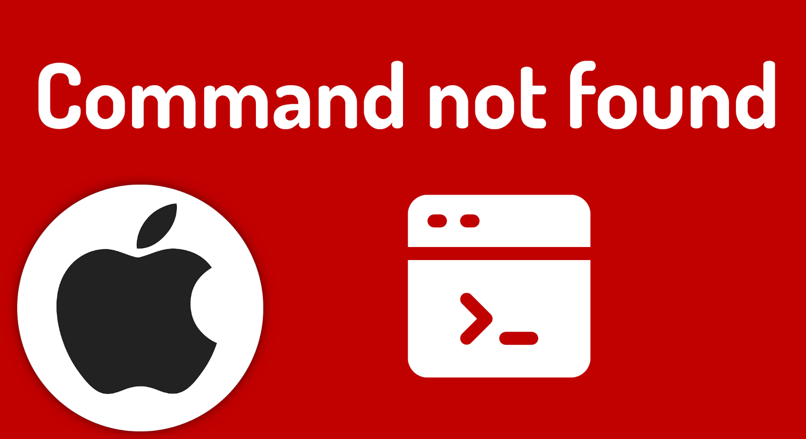 OSX zsh - bash: Command not found in MacOS