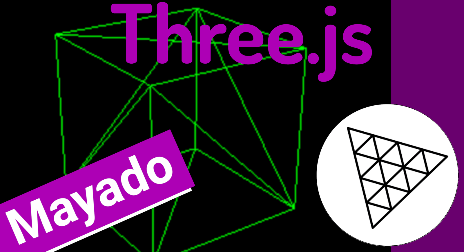 Create mesh or wireframe in Three.js