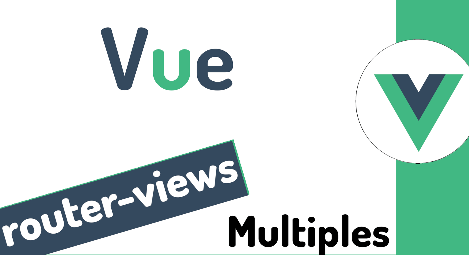 In Vue.js, how to use multiple router-views, in one component?