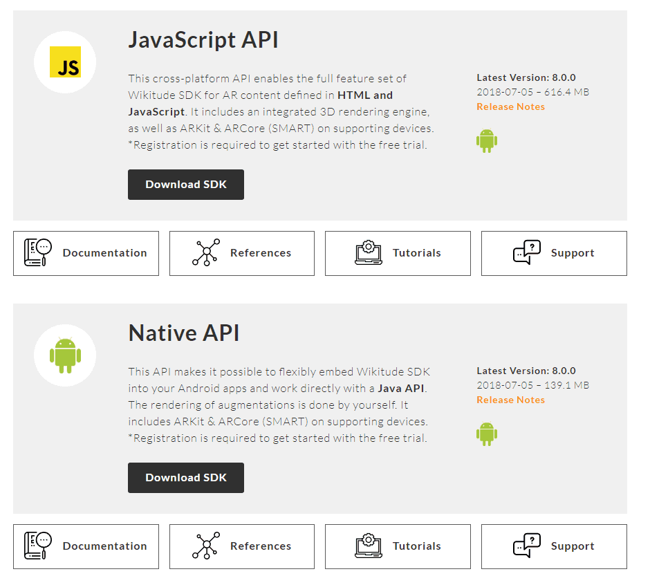 wikitude javascript y nativa android