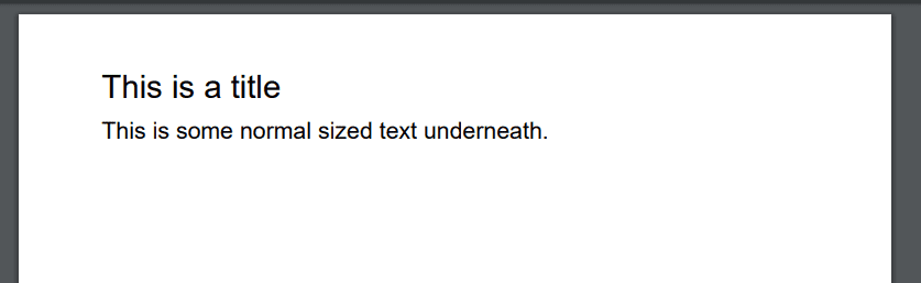 tamaño texto JavaScript PDF